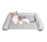 Cooling Dog Bed - Portable Cooling Pet Bed | Dog Cool Mat for Interior and Outdoor Use | Portable Ice Pad Comfortable Crates Support Sleeping Solution for Kennels Travel Cats Home Camping Pets