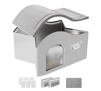 Cooling Dog House - Cama plegable para mascotas de 47 x 35 x 39 cm, con bolsas de hielo para gatitos para dormir y descansar en interiores y exteriores, para hacer verano portátil y fácil de almacenar