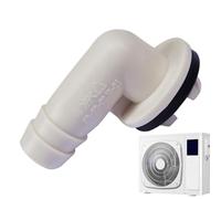 Cooling Drain Nozzle - Hose Connector for AC Units | External Replacement Accessory with Safe Design, Indoor Outdoor Use, Easy Installation for Home Office Bedroom Living Room