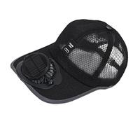 Cooling Fan Baseball Hat - Solar Energy Airflow Cap, Mesh Breathable Sun Shield Head Cover, Portable Summer Cooling Accessory | Adult Unisex Use, Outdoor Sports, Yard Work, Hiking Walking, Travel