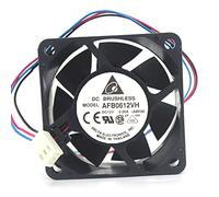 cooling fan Delta AFB0612VH,Server Cooler Fan Delta AFB0612VH DC 12V 0.28A, double ball bearing cooling fan for 3-wire 60x60x25mm