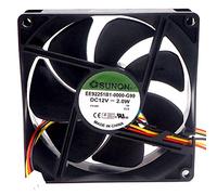 cooling fan EE92251B1-0000-G99,Server Cooler Fan EE92251B1-0000-G99 DC 12V 2.0W, inverter Cooling Fan for 3-wire 9cm
