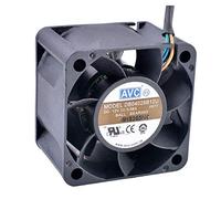 cooling fan for AVC 40x40x28mm BALL BEARING 12V 0.66A FAN DB04028B12U 4-WIRE 23.8CFM