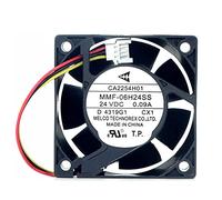 Cooling fan For CA2254H01 MMF-06H24SS-CX1 24VDC 0.09A inverter fan 60x60x25mm 3-Lines