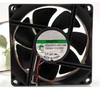 Cooling fan for PE80252V3-D00U-G99 DC24V 3.29W 80X80X25MM 3-Wire