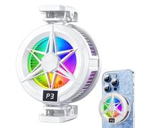 Cooling Fan For Phone 3 Speeds Low Noise Portable With Cooler Effici Lights