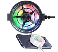 Cooling Fan for Phone Light Up Strong Wind Low Noise Portable
