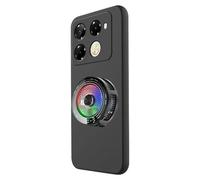 Cooling Fan For Phone - Magnetic Clip Low Noise Mobile Cooler With Screen Display, Portable Device Outdoor | Car Home Use Women Men, Phone Cooling Fan, Magnetic Mobile Cooler, Low Noise Coolers