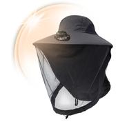 Cooling Fan Hat - Breathable Sun Shield, Wide Brim Cap with Built-In Fan, Outdoor Headwear, Lightweight Summer Hat with Adjustable Airflow, Sun Protection Gear for Fishing Hiking Camping
