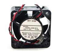 Cooling Fan NMB 1608KL-05W-B10,Server Cooler Fan NMB 1608KL-05W-B10 24V 0.06A, Double Ball Chassis Inverter Fan for 40x40x20mm 2 Line