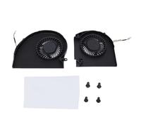 Cooling Fans Replacement for 17 R4 R5 Laptops Quiet High Efficiency CPU GPU Fan System for Laptop Cooling Upgrade Metal ABS Premium Material