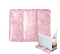Cooling Gel Pad, Plegable Mat, Reutilizable Water Cushion, Instants Cool Relief, Multipurpose Seat Pad, for Home, Camping, Sleeping, Reading, TV, Study, Workplace, 40 x 32 cm Pink Blue Black