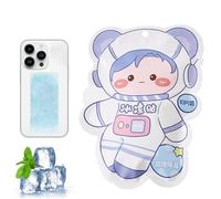 Cooling Gel Patches, 10-Sheet Instant Cooling Pads, Temperature Drop Comfort for Outdoor Activities, Camping, Hiking, Gardening, Driving, and Travel, Multicolor