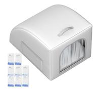 Cooling House for Pets - Insulated Cooling Shelter with 8 Ice Bags for Cats and Small Dogs | Summer Pet House for Farm Backyard Garden Patio Front Door Indoor Living Room Heat Relief Resting Space