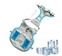 Cooling Jacket - Dogs Vest with Ice Pack Evaporative Adjustable Jacket Coat