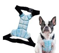 Cooling Jacket For Dogs - 7.67 Inches Gel Ice Pack Vest | Dog Cooling Vest, Sun Protection Wear, Pet Ice Pack Jacket, Adjustable Summer Coat For Small Medium Breeds Outdoor Walking Training