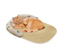 Cooling Mat, Cooling Cushion, 11.81x15.75 Inches Pressure-Activated Gel, Breathable, Foldable Lightweight Design, Pet Cool Sleeping Pad for Car Living Room Balcony Lawn Travel Use