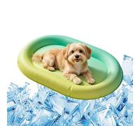 Cooling Mat For Cats - Thermal Relief Cushion, Pressure Activated Rug, Heat Dissipation Pad, Summer Pet Sleep Station | Reversible Ice Gel Mattress For Puppy Kitten Sleeping Floor Couch Sofa Yard