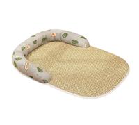 Cooling Mat for Dogs, Cooling Cushion for Cats, Breathable Gel Pad, Curvy touchSurface, Lightweight Foldable Design, Hot Weather Use, Car Living Room Lawn Space, 27.5x22 Inches