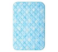 Cooling Mat For Dogs - Polyester Ice Silk, Waterproof Pet Cooling Pad, Washable Non Slip Blanket | Summer Dog Bed Mat, Crate Cushion Liner, Travel Resting Pad, For Sofa, Car, Floor And Indoor Outdoor