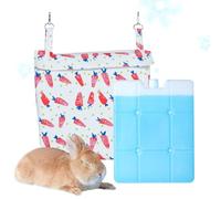 Cooling Mat, Pet Cold Rug, Chew Resistant and Sturdy Build, Multi Pet Use, Chill Pad for Summer, Travel, Bedroom, Garden, Balcony, Living Room, Home, 9.45x10.43 Inches
