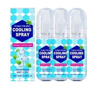Cooling Mist Spray,Summer Cooling Spray for Face and Body,Refreshing Moisture Mist with Mint Extract - Soothe,Coo and Relieve Sun-Stressed,Portable for Trips Hiking Sports (3)