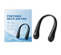 Cooling Neck Fan - Rechargeable Wearable Blower, 3-Speed Bladeless Personal Cooler | Hands-Free Rotatable Airflow Device for Women, Men, Sports, Outdoor Travel, Summer Camping, Birthday Use