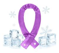 Cooling Neck Wrap Reusable Ice Towel Button Closure Summer Cooling Scarf