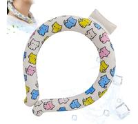 Cooling Neck Wrap - Reutilizable Chilled Band for Outdoor Activities | Soft Fabric with Refreshing Gel Insert, Portable Heat Relief Accessory for Work Sports Travel Hiking Summer, 10 20 min