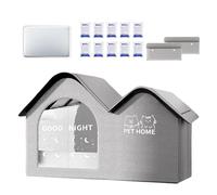 Cooling Outdoor Cat House, Aislado Pet Shelter, Portable Cat Cooling House with Iced Packs for Travel, Backpacking, Apartment, Balcony, and Warm Weather Outdoor Comfort
