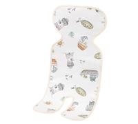 Cooling Pad, Seat Liner, Breathable Carseat Insert with Ice Gel Mat for Temperature Control, Stroller and Travel Accessory Nursery and Home, Summer Park Trips 27.56x12.99 Inches