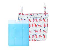 Cooling Pet Mat Bunny Bed Cushion, Portable Washable Cold Sleeping Pad, Soft Summer Chill Mat for Rabbits Cats Small Animals Indoor Bedroom Kennel Car Travel Beach Use