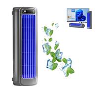 Cooling Portable Air Conditioner,2025 Energy Efficient Air Conditioner Cooling Fan Quiet,3 Speeds and Led Touch Screen, Rechargeable,24h Long-Lasting Battery Life (black)