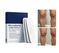 Cooling Relief Leg Patch, Transparent Skin Comfort Sheet, 4.7 * 2.3 * 0.8in Fast Acting Moisture Care Film, Long Lasting Hydration Gel Patch, Lightweight Skin Support Layer, Daily Leg Care for Adults