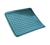 Cooling Seat Pad, Gel Cushion, Non Slip Ergonomic Chair Support for Back Comfort, Car, Wheelchairs, Drivers, Home, Travel and Workplace Chairs, Silicone Material, Blue, 1 Piece