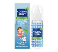 Cooling Spray - 50ml Moisturizing Face Mist with UV Protection, Refreshing Ice Liquid Spray for Sports, Camping, Travel, Outdoor Activities, Hiking, Beach, Daily Use, Hot Weather, Commute, Golf