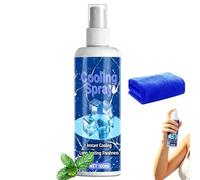 Cooling Spray - Instant Chill Mist | 100ml Portable Bottle For Cars