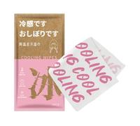 Cooling Wipes, Travel Size Body Towels, Portable Refreshing Cleansing Wipes, Instant Cool-Down Solution for Hot Weather, Fitness, Camping, Cycling, Picnics, Festivals