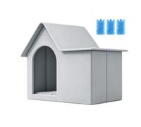 Coolings Cooling Dog House | Foldable Cave With 3 Ice Boxes | Three-Layer I
