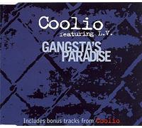 Coolio - Dancefloor Filler 90s R+B Gangsta's Paradise - Coolio (inspired by Stevie Wonder, Pastime Paradise); CD-Single, 3 Tracks, incl. Fantastic Voyage - Lakeside Cover Version - Dangerous Minds Michelle Pfeiffer