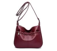 Coolives Bolso de Bandolera para Mujer Bolsos de Mano con Bandolera en Cuero PU Moda Damas Pequeña Bolso de Hombro Blando para Mamá Hermoso Bolso de señora