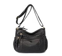 Coolives Bolsos de Mano con Bandolera Bolso de Bandolera para Mujer en Cuero PU Moda Damas Pequeña Bolso de Hombro Blando para Mamá Hermoso Bolso de señora