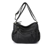 Coolives Bolsos de Mano con Bandolera Bolso de Bandolera para Mujer en Cuero PU Moda Damas Pequeña Bolso de Hombro Blando para Mamá Hermoso Bolso de señora