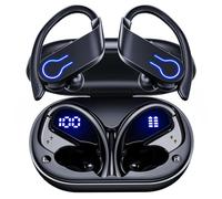 CoolJumper Auriculares Inalámbricos, Cascos Bluetooth 5.3 HiFi Estéreo con Microfono, Auriculares Bluetooth Deportivos Reproducción de 120H