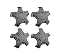 COOLKO Center Caps Hubcaps Cover Aero Wheels for 18-Inch Original Standard Rims Compatible with Model 3 (Not Compatible with Model 3 Highland)