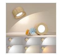 Coollamp Aplique Pared Interior, Apliques Pared Dormitorio con 3 Modos de Color 3 Niveles de Brillo Control Táctil Iluminación con rotación de 360°,Lampara Pared para Dormitorio Sala de estar Lectura