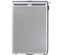 CoolMatic CR140 Frigorífico de Compresor Empotrable Frontal, Plateado Mate, 136 litros, 12/24V 230V A+
