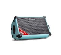 Coolmusic BP40D Amplificador de guitarra acústica - Altavoz Bluetooth portátil de 80 W W/batería con efecto de retardo de coro reverberación, 6 entradas, ecualizador de 3 bandas