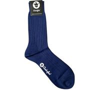 Coolorfool Calcetines de algodón hilo de Scocia Premium para hombre y mujer 100% algodón Abismo azul T46/48