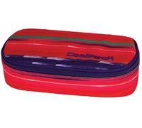 Coolpack 72991CP, Estuche escolar CAMPUS TEXTURE STRIPES, Red